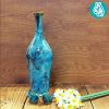 گلدان سفالی لعاب دار کد 9